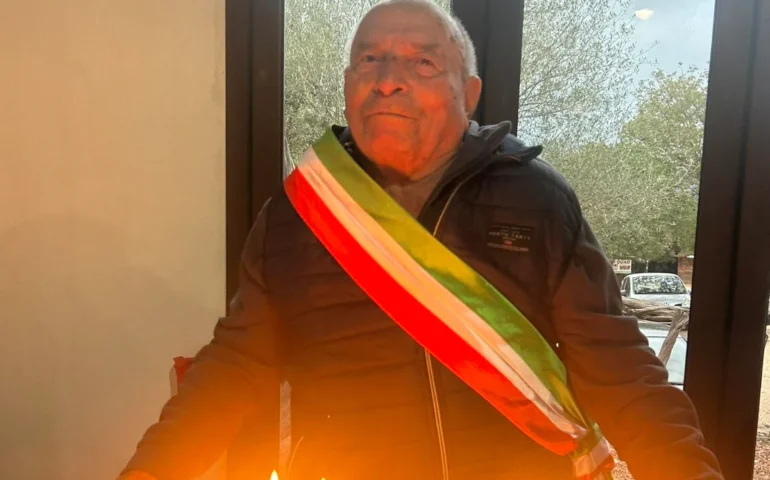 Tziu Antonio Bangoni, Baunei, 100 anni