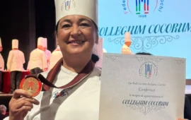 La chef sarda Vitalia Scano premiata con il riconoscimento COCORUM: “La cucina può e deve nutrire anche l’anima”