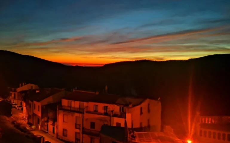 Seui by night PH Giuseppe Loddo