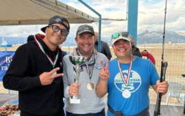 Mario Pili, Danilo Mirai, Gianni Secci