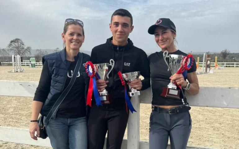 Tina Piroddi, Luciano Serra e Angela Lanzetta