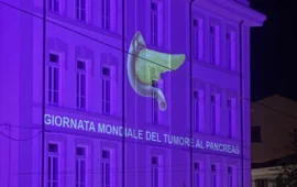Lanusei: il Municipio si colora di viola per la Giornata Mondiale sul Tumore al Pancreas