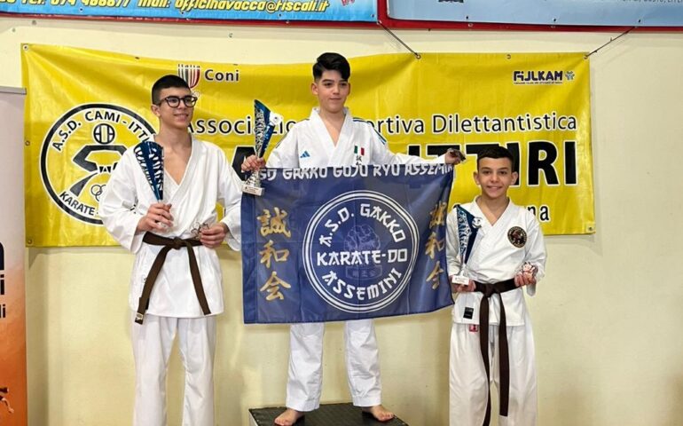 (FOTO) Grandi risultati per l’ASD Shotokan Karate Club Arbatax al 21° Trofeo Internazionale Pro Telethon di Uri