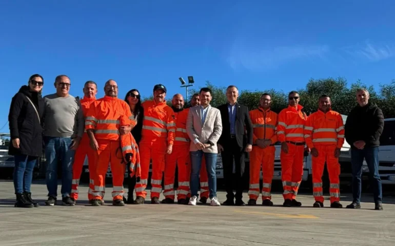 Tortolì, la buona notizia di fine anno: inaugurato il nuovo ecocentro e centro servizi a Baccasara