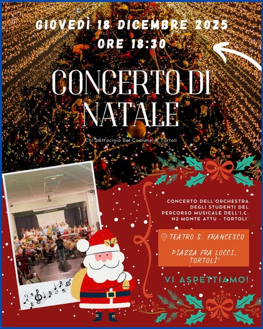 concerto di natale a tortolì