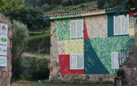 Crisa nell’aspro cuore di Cardedu: l’ultimo murale dell’anno è un inno alla rinascita
