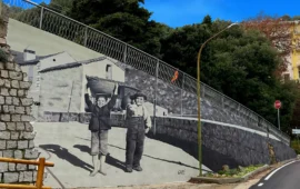 Villagrande riscopre il suo passato: riqualificato lo storico abbeveratoio di via Roma