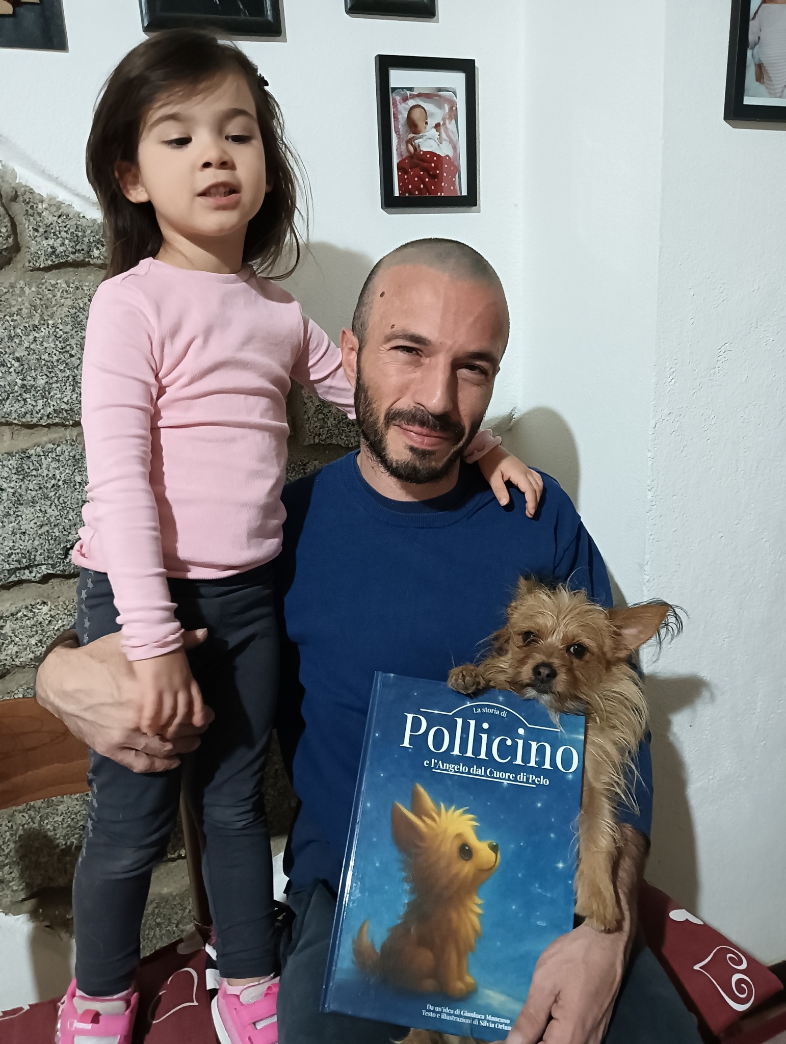 yvette, piccola volontaria sarda