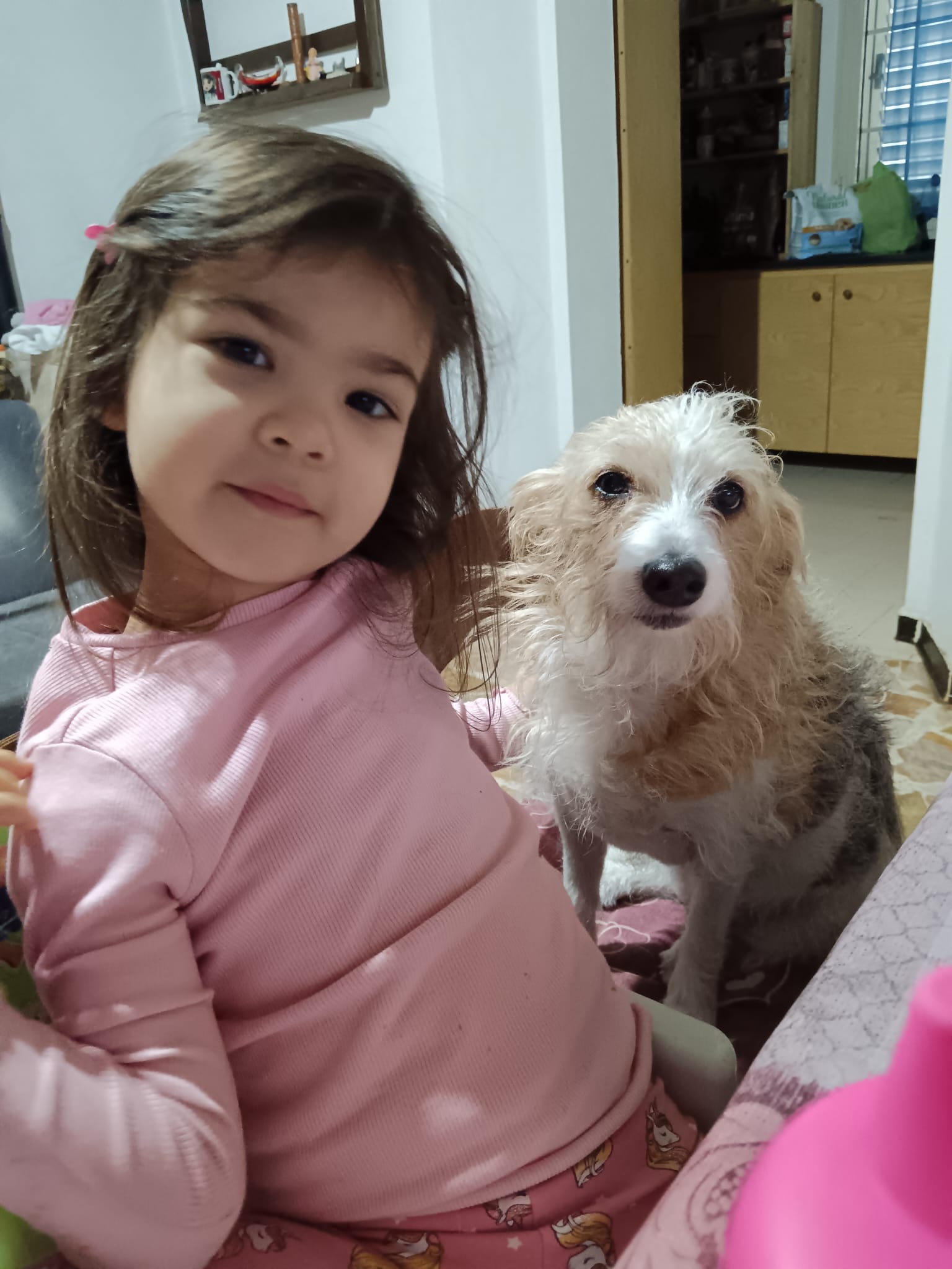 yvette, piccola volontaria sarda