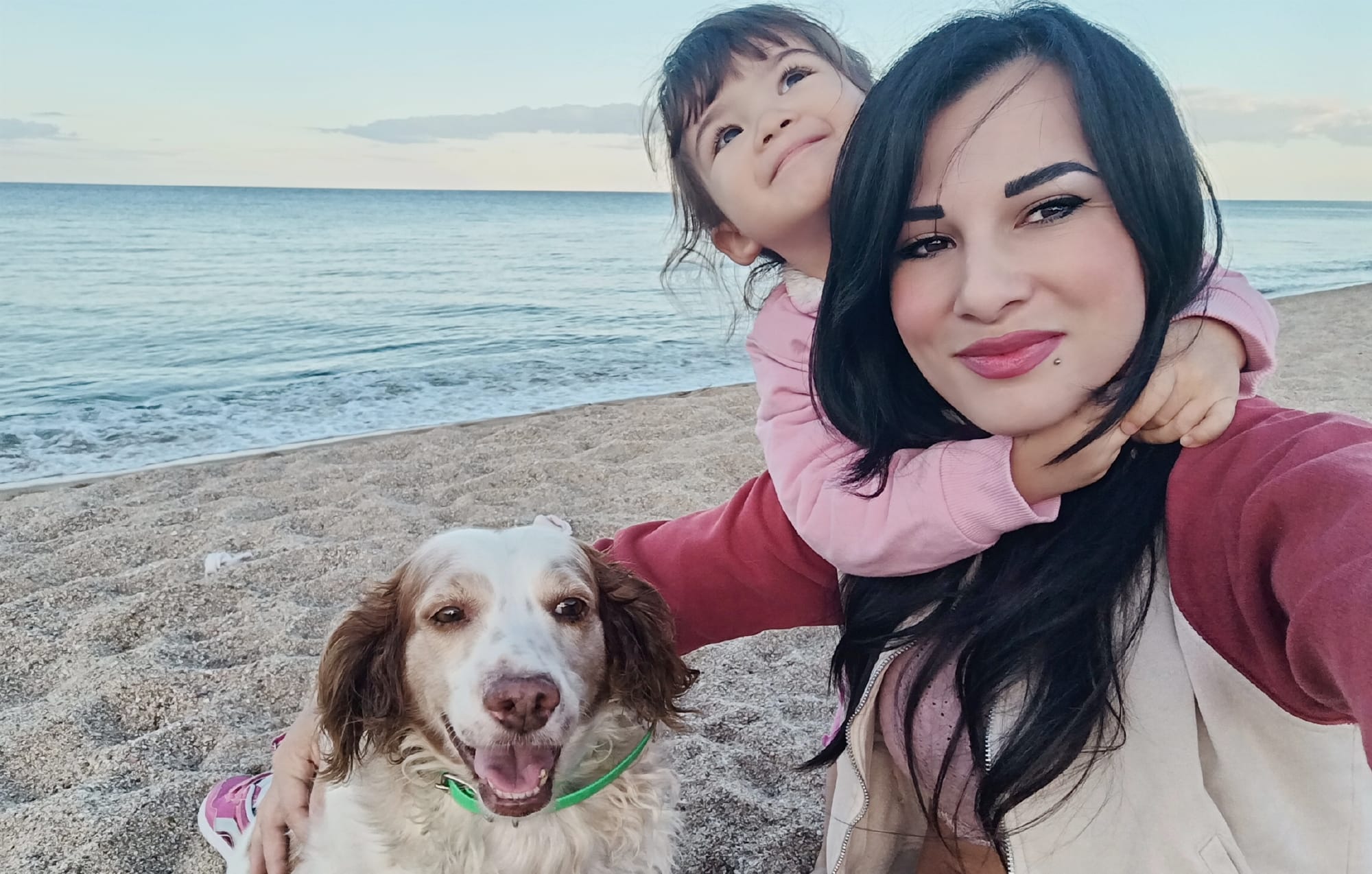 yvette, piccola volontaria sarda