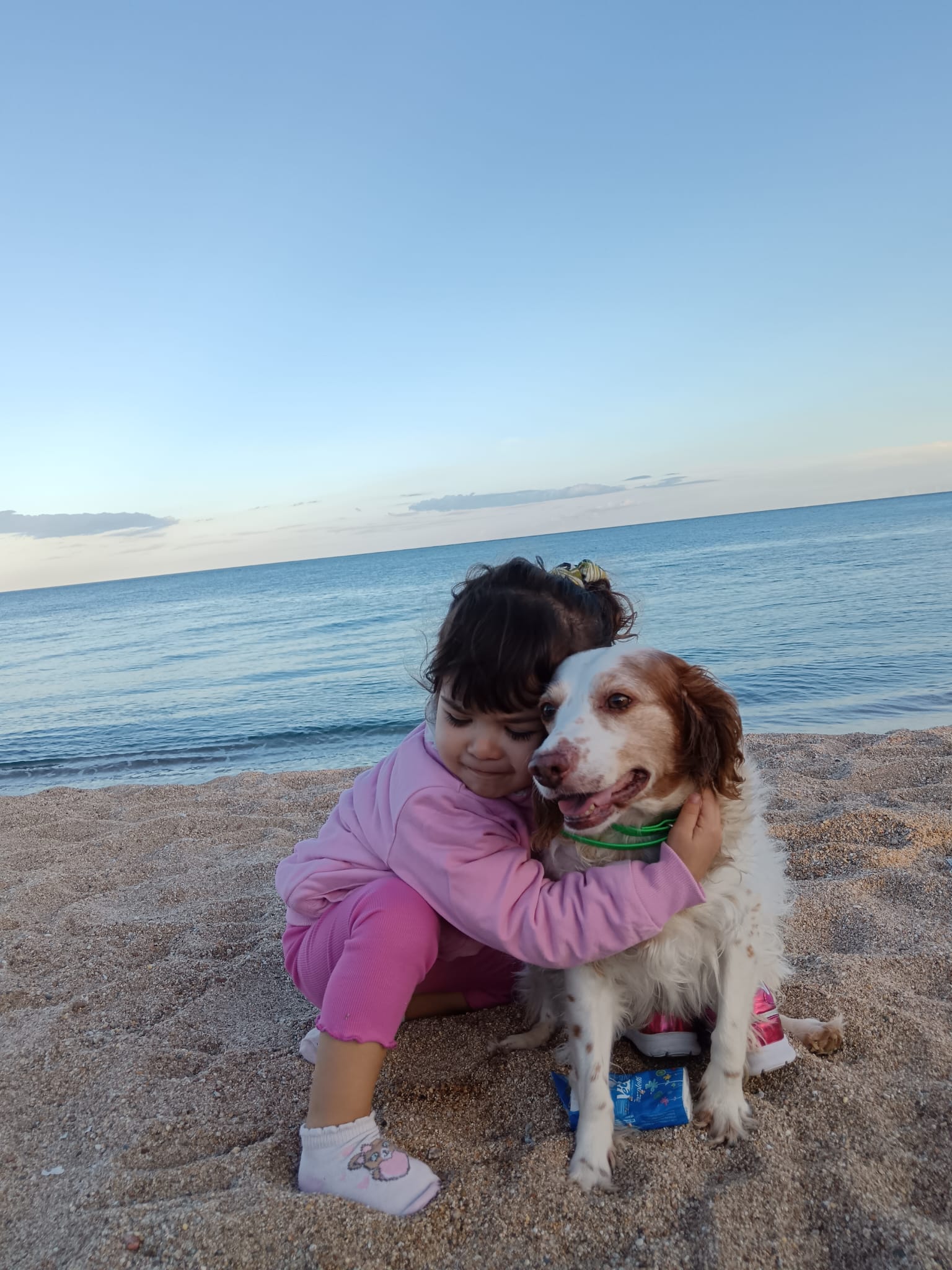 yvette, piccola volontaria sarda