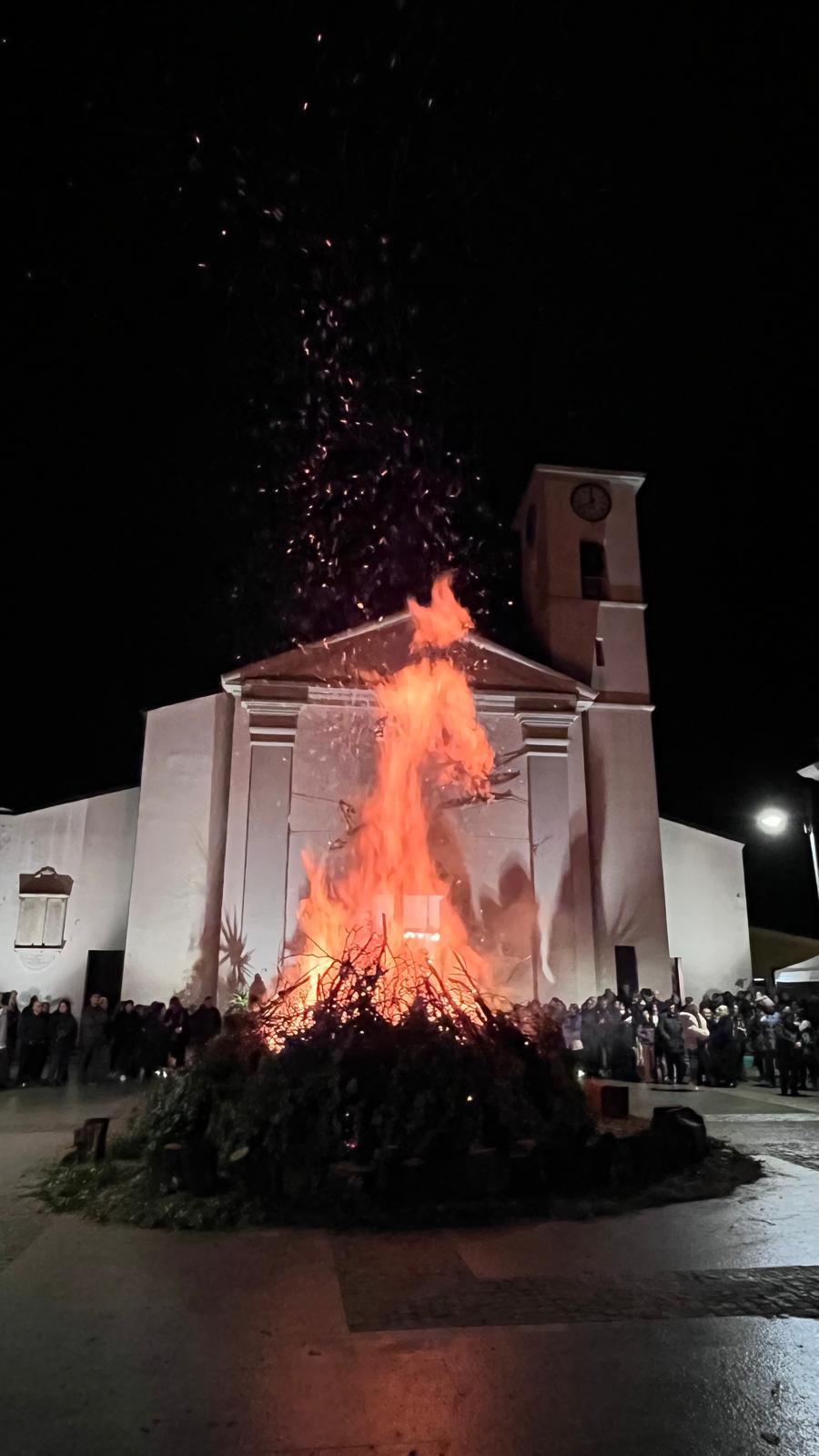 Fuoco S.Antonio, Villagrande