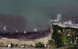 Lido di Orrì dopo il maltempo PH Fabrizio Piroddi