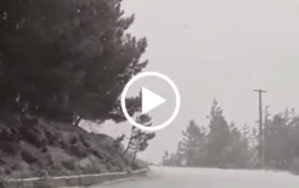 Torna la neve in Sardegna: l’Isola si sveglia sotto una coltre bianca. Allerta in tutta la regione