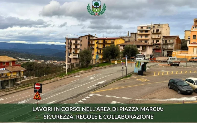 Lanusei lavori piazza