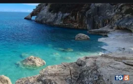 Goloritzé dopo il ciclone Harry: il Tg5 si interessa alle condizioni della costa