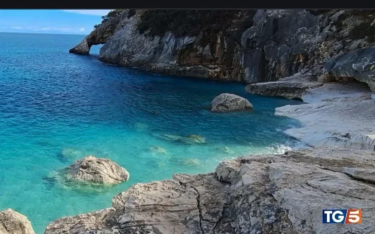 Goloritzé dopo il ciclone Harry: il Tg5 si interessa alle condizioni della costa