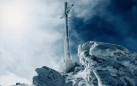 Neve e ghiaccio sul tetto dell’Isola: lo spettacolo invernale di Punta La Marmora