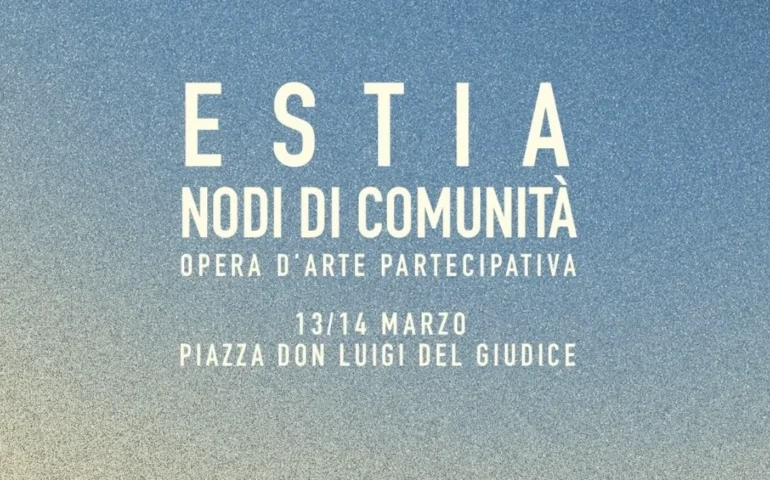 A Bari Sardo nasce “Estia. Nodi di comunità”, un’opera d’arte partecipativa nella piazza Don Luigi del Giudice