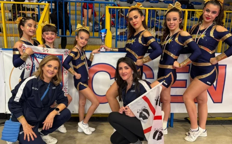 Cheerleading, le Comets di Girasole brillano ai Nazionali: podio e ottimi piazzamenti a Cervia