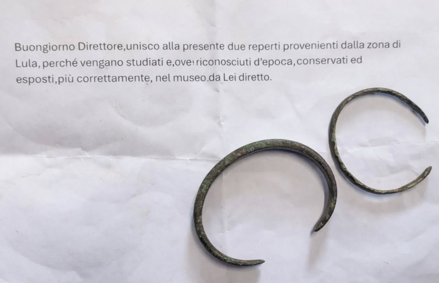 bracciale restituito