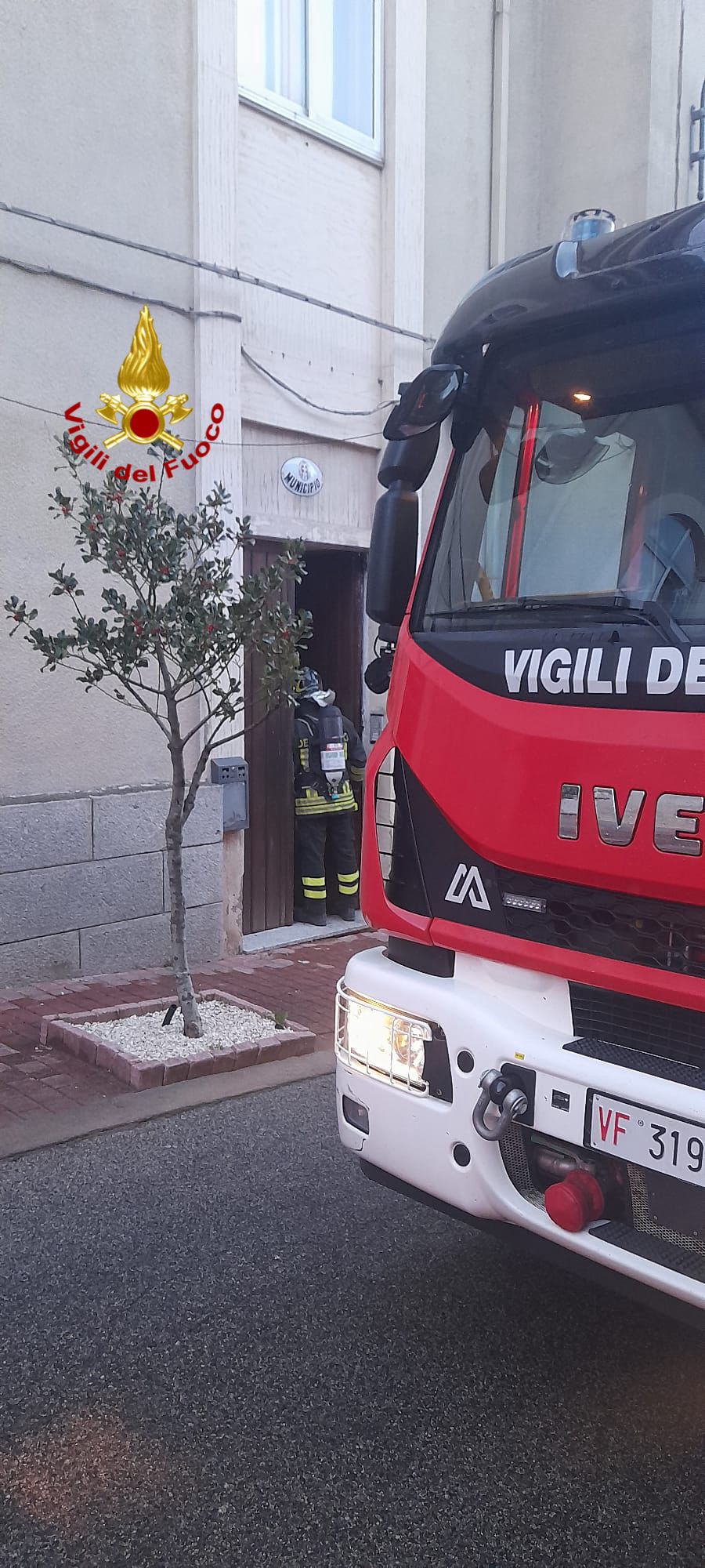 incendio a fonni