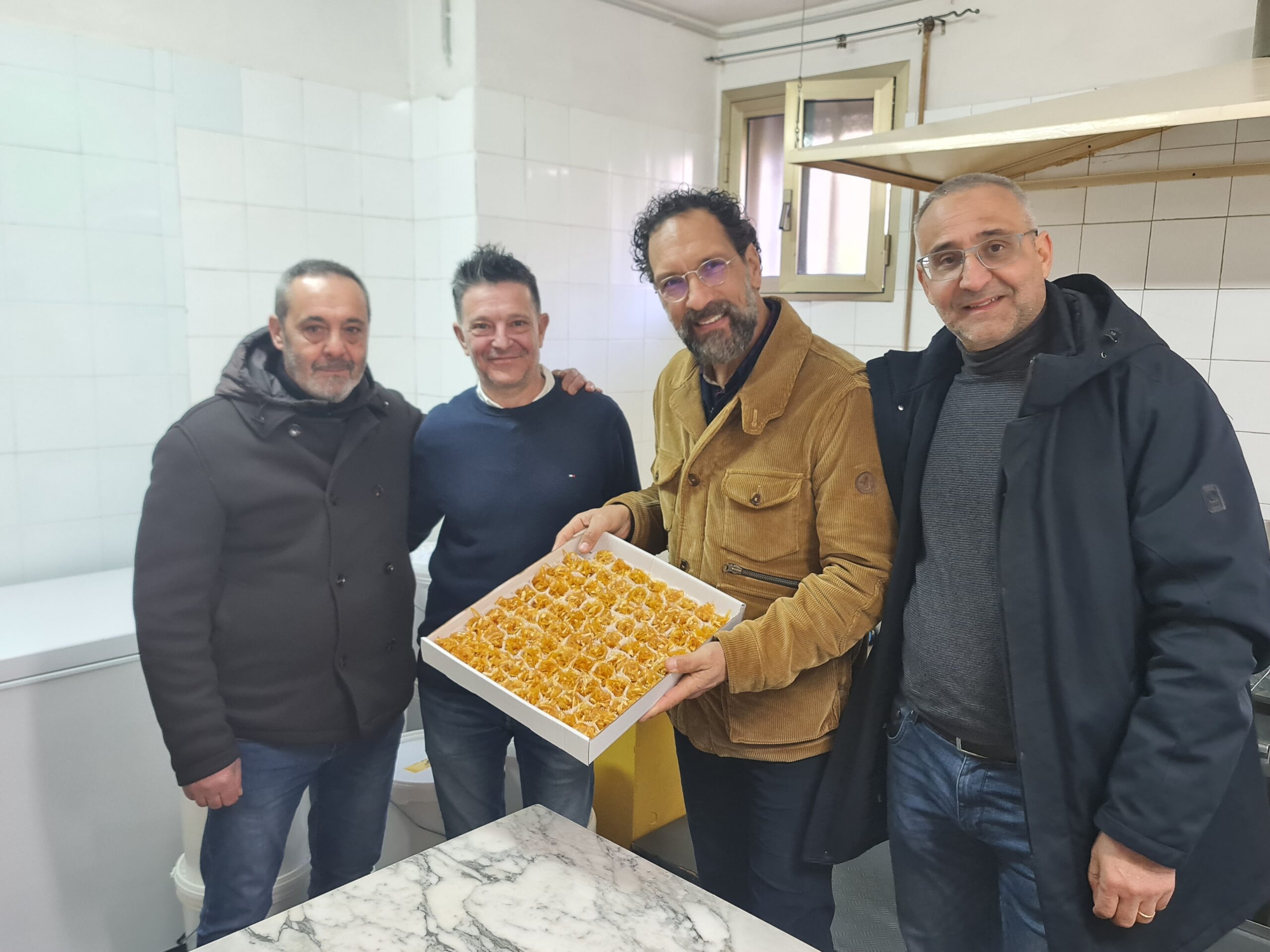 NUORO-Federico Quaranta, Giuseppe Pireddu, Pietro Mazzette e artigiano aranzada