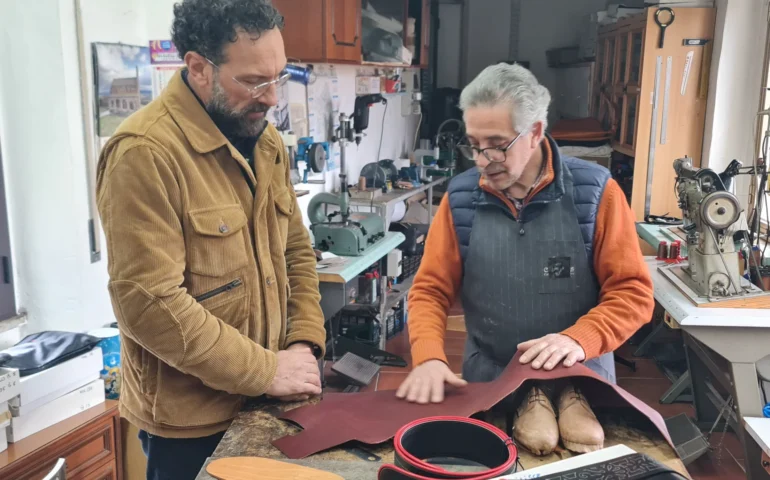 linea verde start OLIENA-Federico Quaranta e artigiano scarpe e pelletteria