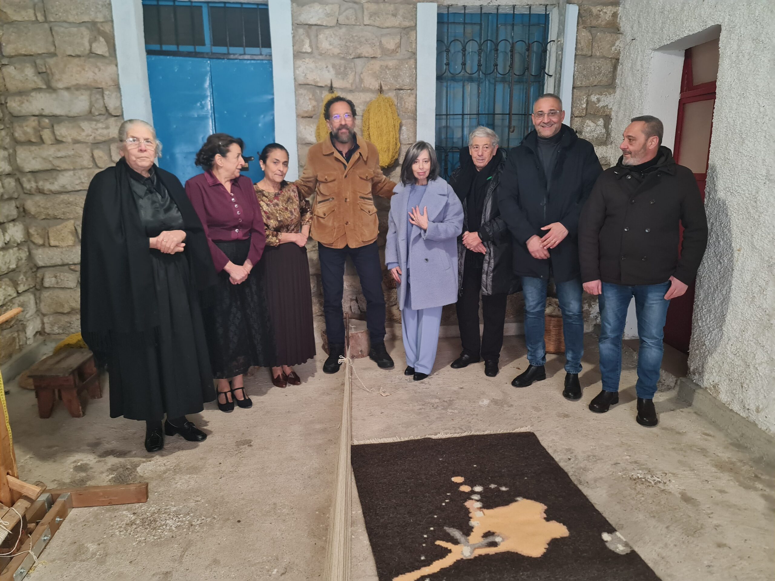 SARULE-Federico Quaranta, Giuseppe Pireddu, Pietro Mazzette e artigiane tessitura