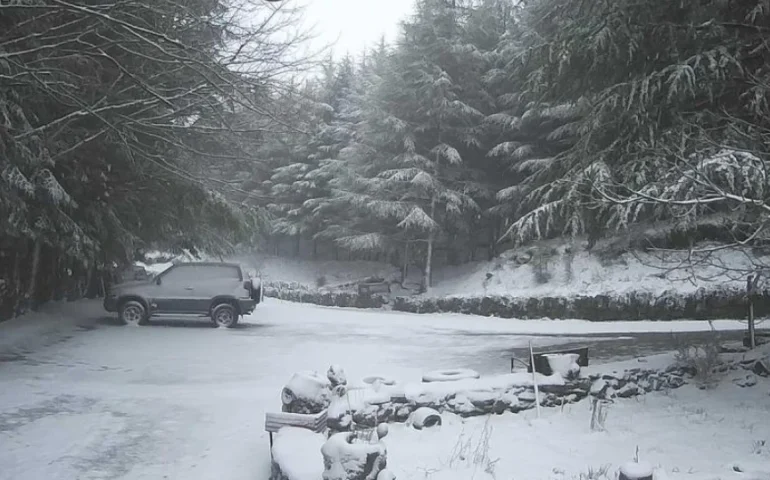 neve gennargentu su separadorgiu