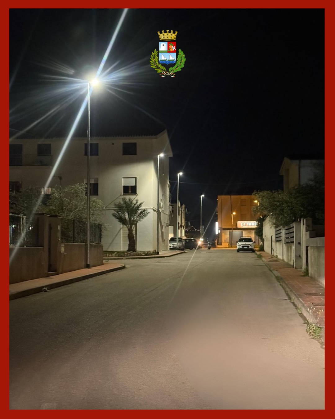 tortolì illuminazione nuova