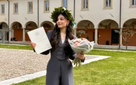 Baunei celebra la nuova dottoressa Mara Incollu per il suo traguardo accademico a Verona