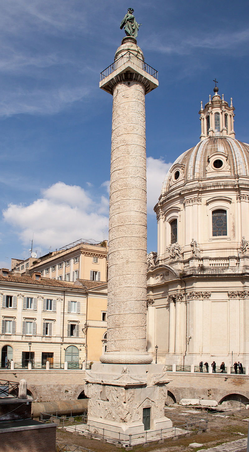 Che Cosa Rappresentato Nel Fregio Della Colonna Traiana