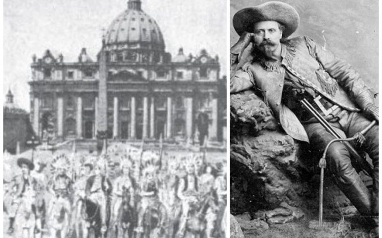 Accadde oggi: 20 febbraio 1890, arriva a Roma il mitico Buffalo Bill con il suo circo