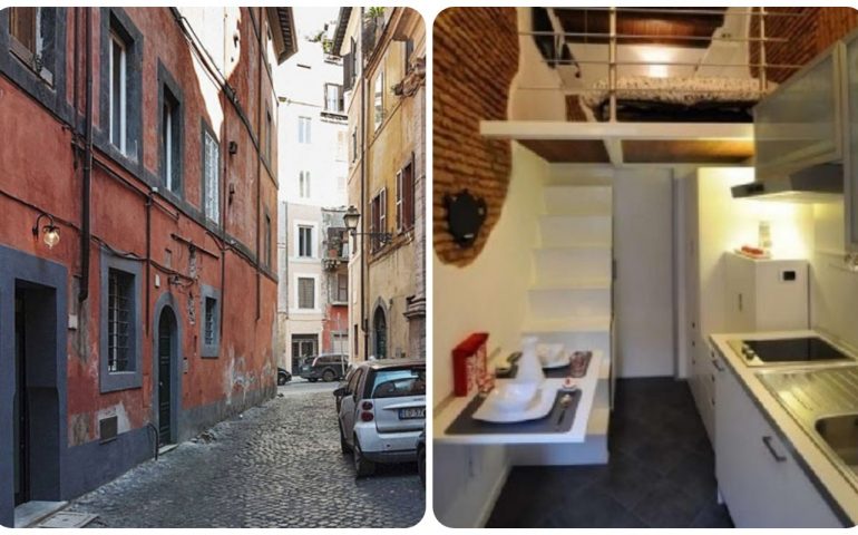 Lo sapevate? A Roma c’è la casa più piccola d’Italia: 7 metri quadri