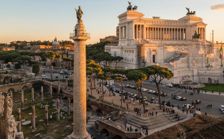 Monumenti romani: la Colonna Traiana, uno dei capolavori dell’arte imperiale
