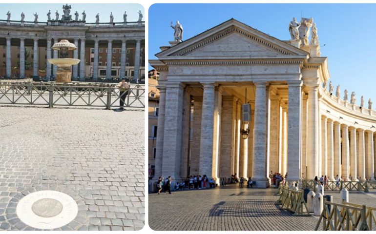 Lo sapevate? Le colonne di piazza San Pietro nascondono un’incredibile illusione ottica