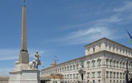 Monumenti romani: il Quirinale, uno dei palazzi presidenziali più grandi del Mondo