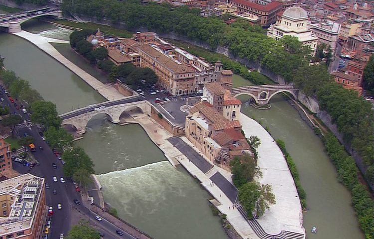 Lo sapevate? L’Isola Tiberina è chiamata anche “isola degli ammalati”