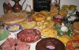 Colazione di pasqua a Roma (Foto Roma Artigiana).