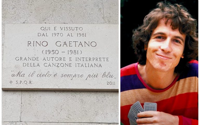 Lo sapevate? In via Nomentana c’è una targa che ricorda il grande cantante Rino Gaetano