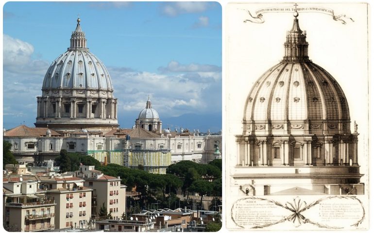 Accadde oggi: 14 maggio 1590, in una magnifica giornata viene collocata l’ultima pietra sulla cupola di San Pietro