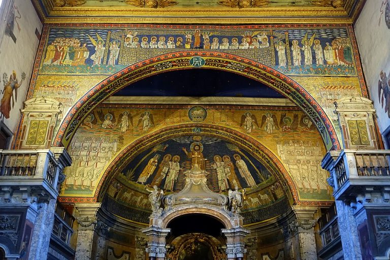 La chiesa di Santa Prassede, una delle più belle e antiche di Roma La chiesa di Santa Prassede, una delle più belle e antiche di Roma