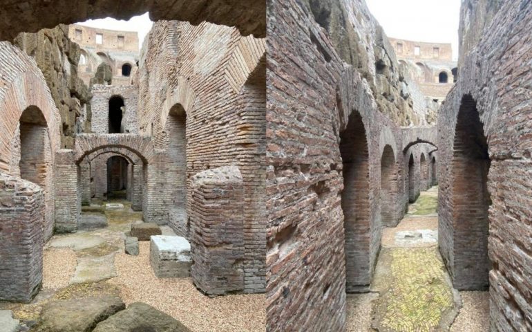 Lo sapevate? Sotto il Colosseo c’è un passaggio segreto che conduceva l’Imperatore sul palco