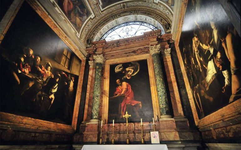 Lo sapevate? A Roma ci sono tre chiese che ospitano sei magnifici dipinti del Caravaggio