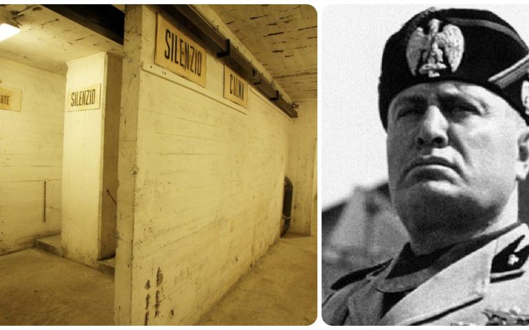 Lo sapevate? A Roma esistono tre bunker sotterranei che fece costruire Mussolini