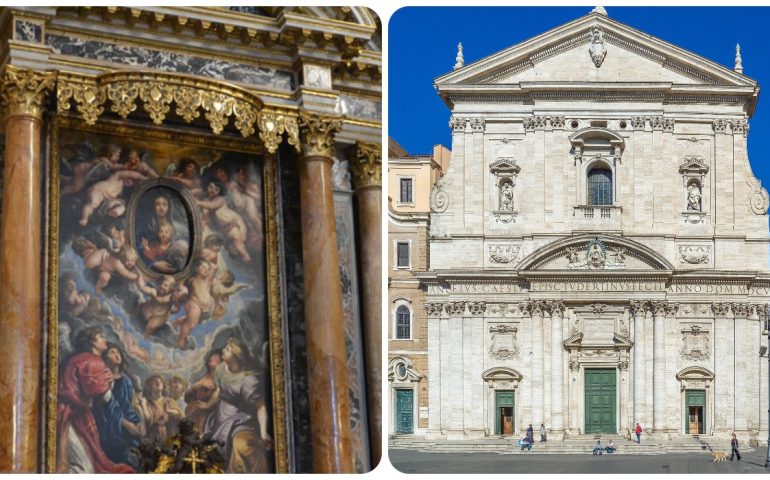 Monumenti romani: Santa Maria in Vallicella, la chiesa che ospita l’incredibile quadro “motorizzato” di Rubens