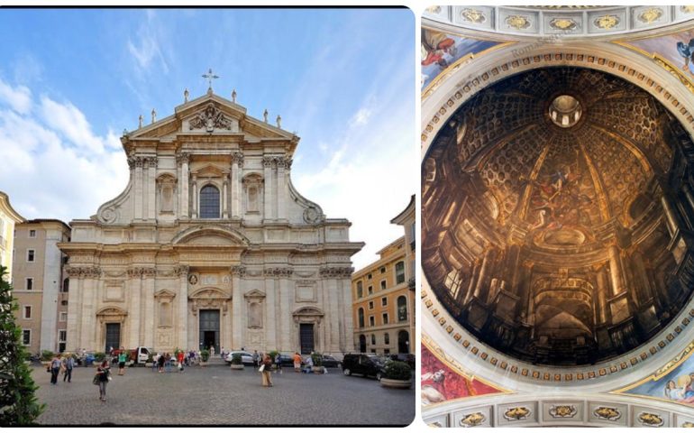 Monumenti romani: Sant’Ignazio di Loyola, meraviglia del barocco, ricca di illusioni prospettiche