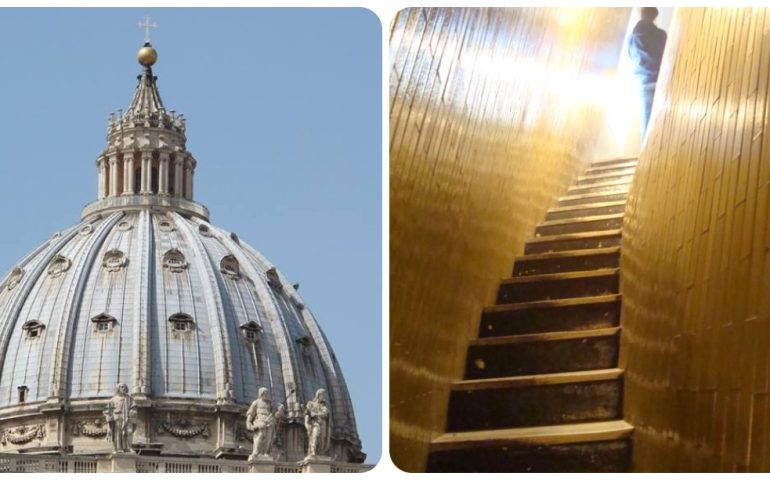 Lo sapevate? Dentro la palla dorata del Cupolone di San Pietro potrebbero starci ben 20 persone