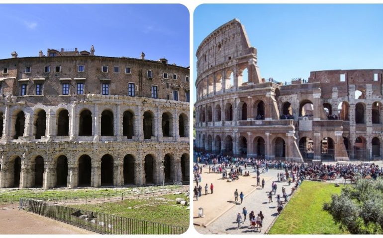 Lo sapevate? Il teatro di Marcello servì da modello per la costruzione del Colosseo